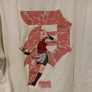 White Naruto Shippudent T-shirt